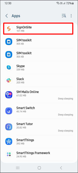 Location Permissions: Android