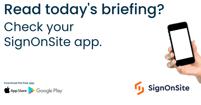 Reminder To Read Today's Briefing