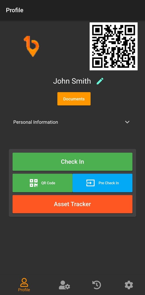 Update your Personal Information in the 1Breadcrumb App