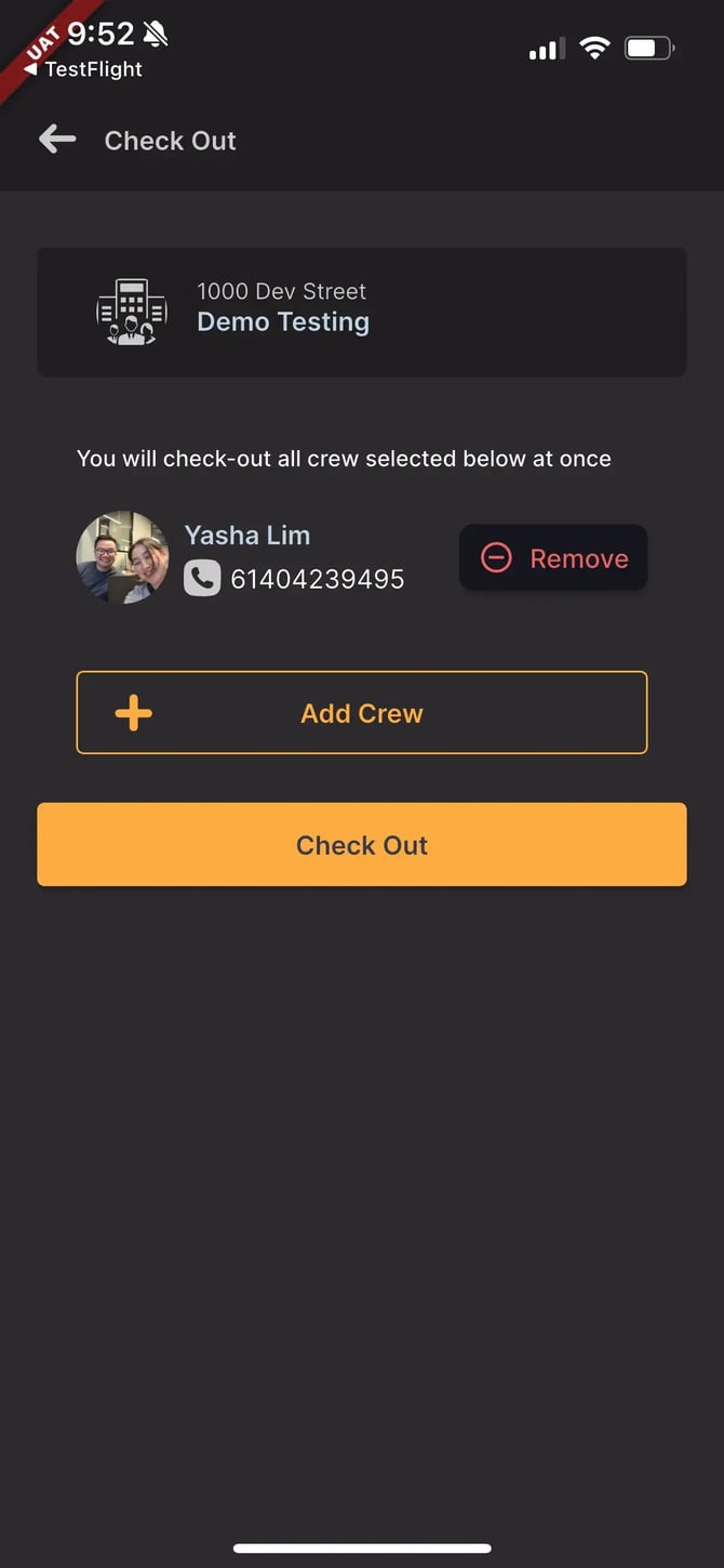 checkout