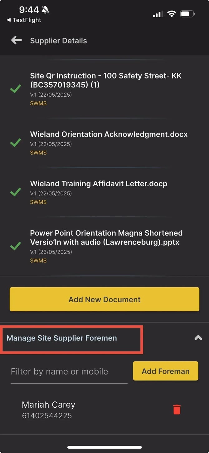manage foreman app