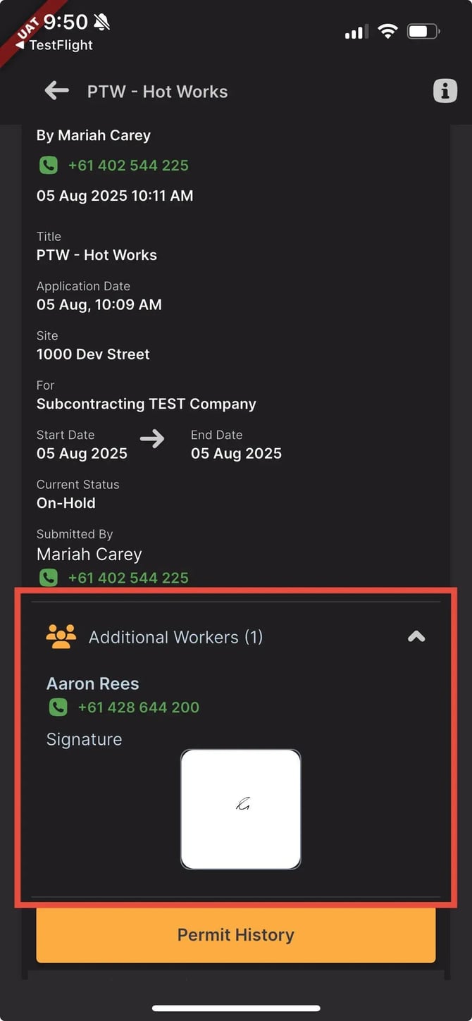 view permit workers